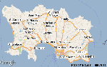 JERSEY: Visitor Map 